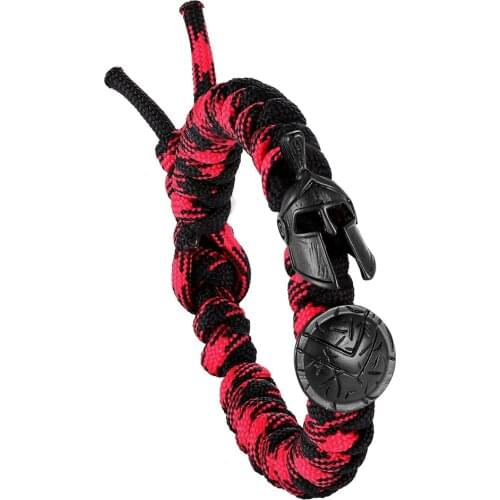 New Fashion Brave Outdoor Survival Bracelet Men Spartan Helmet Umbrella Rope Bracelet Nylon Bracelet Women Adjustable Wild Gift
