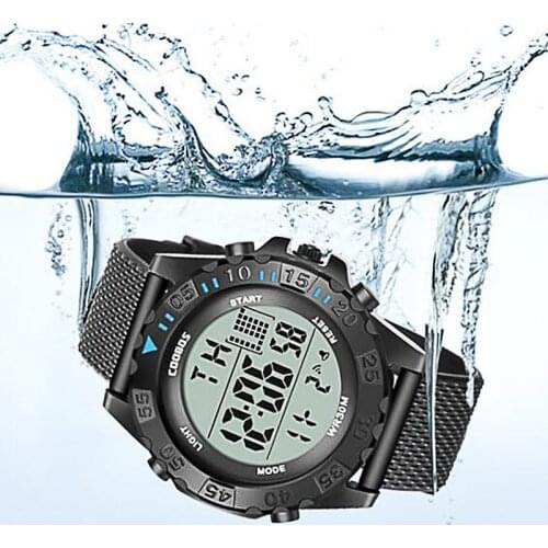 Electronic Sport Watches Men Rubber Clock Fashion Mens Watch Unique LED Digital Watch Men Watch Relogio Masculino Reloj Hombre