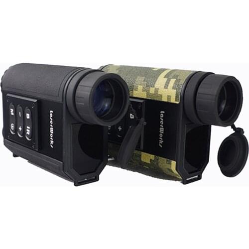 Infrared Laser night vision rangefinder for Outdoor camping Engineering construction Security alert Monocular telescope