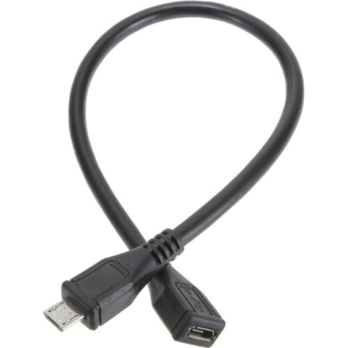 High Quality M/F For Micro USB 2.0 Type B Male To Female Extension Cable Wire Extender Charging Cable Cord Good Selling