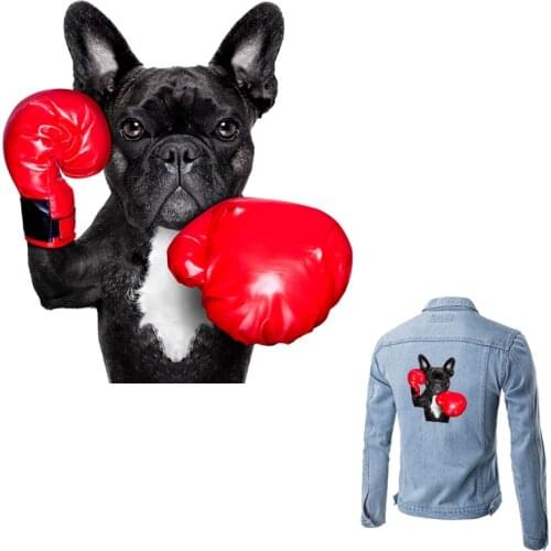 Cool Dogs Stickers On Clothes Fashion Patch For Clothes Washable New Heat Transfer Diy Garment Accessory Provide Custom Logo