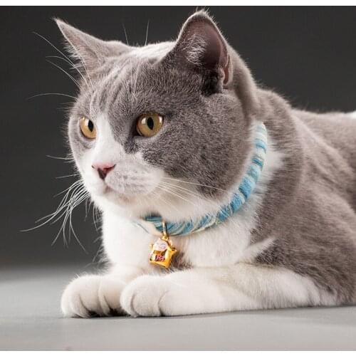 Pet Cat Collar Adjustable Buckle Collar Cat Puppy Pet Supplies Accessories For Small Medium Large Cat