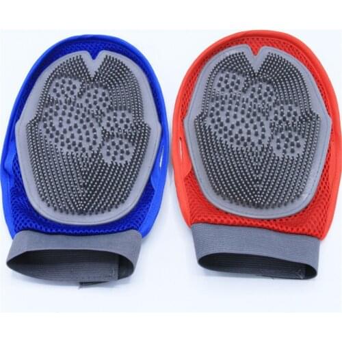 Pet Grooming Gloves for Cats Brush Comb Cat Hackle Pet Deshedding Brush Glove for Animal Dog Pet Hair Glove for Cat Dog Grooming