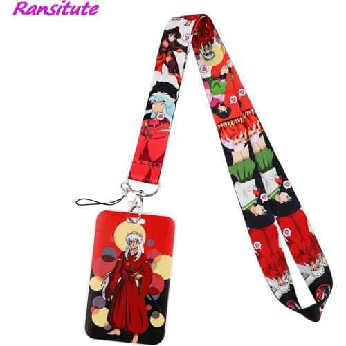 Ransitute R1825 Anime Boy Cool Neck Strap Lanyard For Keys ID Card Gym Mobile Phone Straps USB Badge Holder DIY Hang Rope