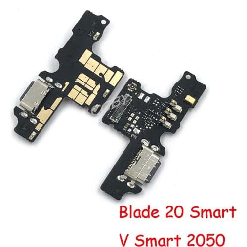 10pcs USB Charging Port Dock Connector Flex Cable For ZTE Blade 20 Smart V Smart 2050 USB Charging Dock Connector Board Parts