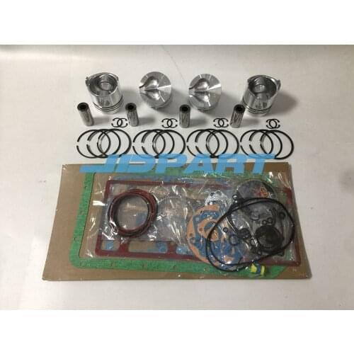 4D94 piston with rings full gasket kit For Yanmar Engine