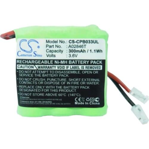 Cameron Sino 300mAh battery for UNIVERSAL 2/3AAA x 3 Cordless Phone Battery