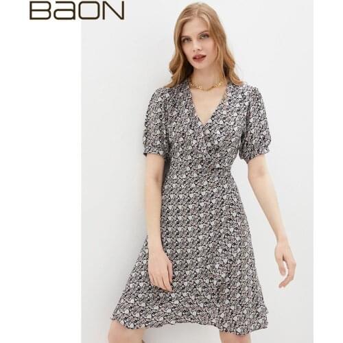 BAON Fashionable Wrap Dresses China