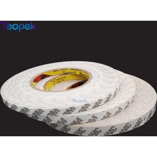 8mm 10mm 12mm Double Sided Tape 3M Adhesive Tape for 3528 5050 5630 ws2811 WS2812 Led strips 50M/Roll