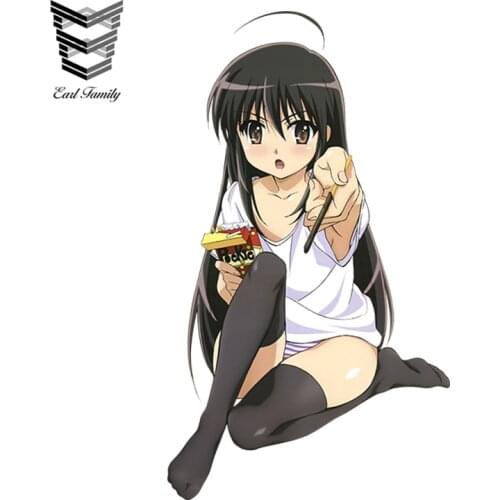 EARLFAMILY Car Sticker Sexy Girl Decal Graffiti Luggage Suitcase Trolley Travel Bag Laptop Stickers Rock Guitar Skateboard Motor