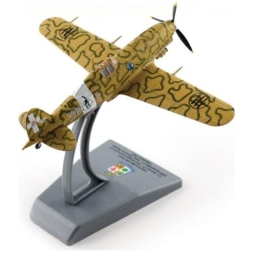 Italy ITALERI World War II Aircraft Macchi MC.205 Veltro Diecast Airplane Model Static Display Adult Collection Boy Toy Gift