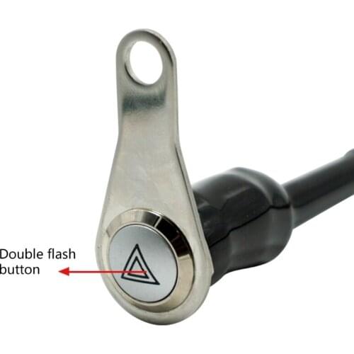 Motorcycle Switch ON-Off Handlebar with LED Indicator Light Waterproof Button Headlight Warning Switches Dropship