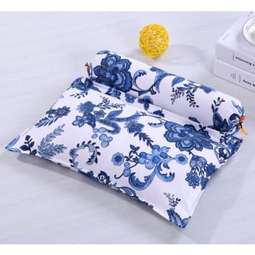 Buckwheat Cervical Pillow 2 In 1 Combination Old Coarse Cloth Buckwheat Pillow Orthopedic Recommendation Healthy Neck Pillow