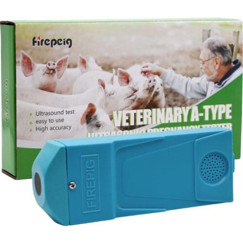 Livestock Pig Portable Ultrasound Ultrasonic Pregnancy Detector Test For Animal Pig Sow Blue Quick Pregnancy Tester Tool Machine