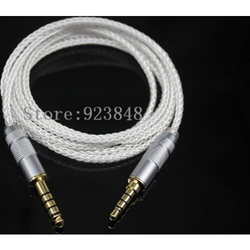 Diy earphone wire with mic 3.5mm to 3.5mm aux line