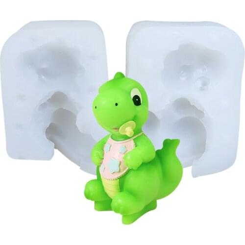 Dinosaur Silicone Mold Mousse Cake Mould Cartoon Animal DIY Baking Molds