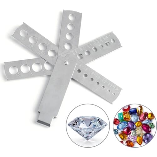 Convenient Mini Six Sides Jewelry Calipers Tool for Jewelry Components