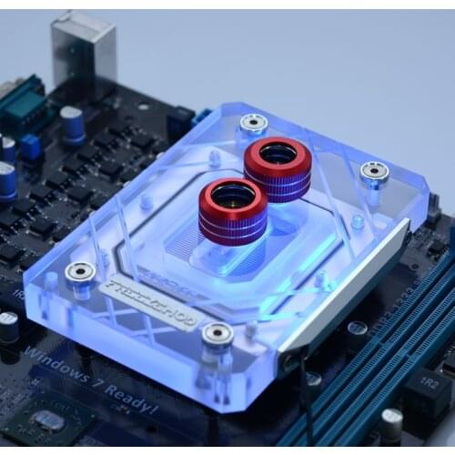 FREEZEMOD CPU Water Block RGB,For AMD RyzenAMD/ AM2/AM3 /AM4 Series, 5V/12V SYNC,MOD Water Coolling,AMD-XPM
