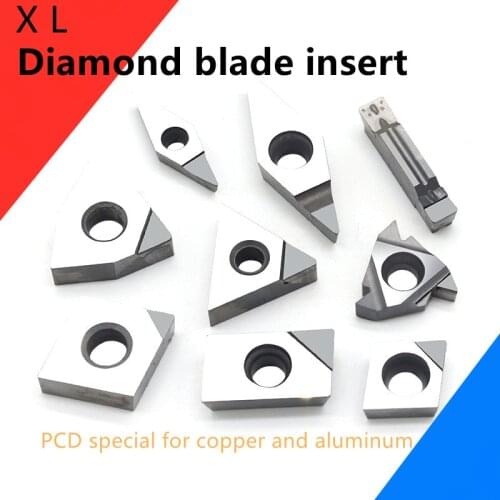 Diamond blade insert PCD WNMG TCMT CCMT DCMT VNMG TNMG Turning Insert Diamond Inserts For Lathe Tools Diamant Inserts