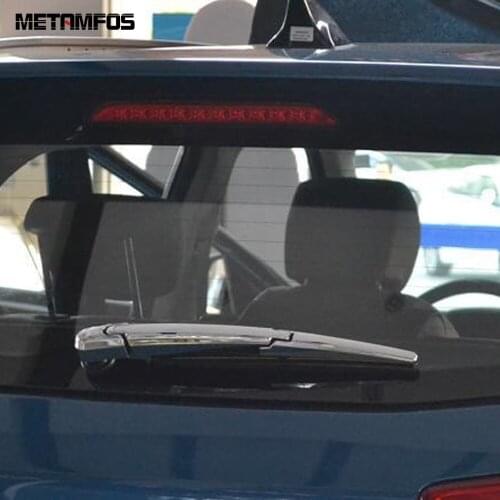 For Hyundai Cantus Creta ix25 2014-2017 2018 2019 Chrome Rear Window Wiper Cover Trim Tail Windshield Wash Strip Car Accessories