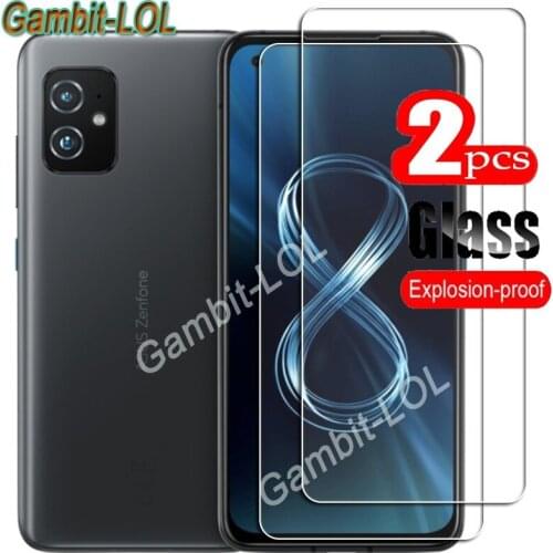 For ASUS Zenfone 8 Tempered Glass Protective ON Zenfone8 ZS590KS, 2A007EU 5.9Inch Screen Protector Smart Phone Cover Film