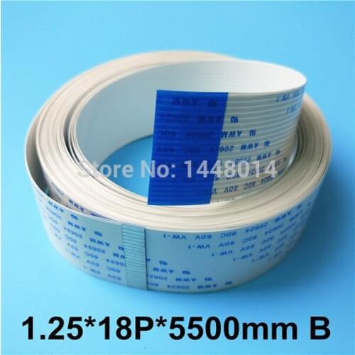 Inkjet printer spare parts Icontek Zhongye Infinity long data cable 18pins for SPT flat data cable(1.25*18P*5500mm B) 3pcs