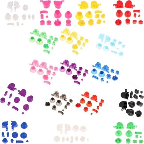 1set Analog Stick Cap Buttons Keypads Y X A B Z Buttons for Game cube for N-G-C controller Joystick