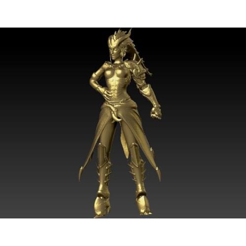 3D model for cnc 3D carved figure sculpture machine in STL file format -women