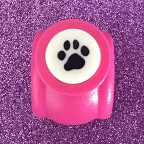 Free Ship 9mm Cats Claw shaped paper cutter foam craft punch perfurador scrapbooking hole punch for kids furador diy puncher