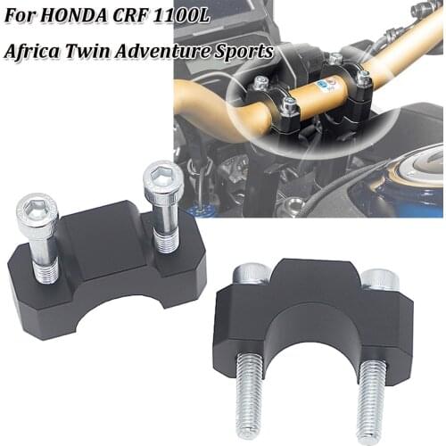 CRF1100L Handle Bar Riser Clamp Extend Handlebar Motorcycle For HONDA CRF 1100L CRF 1100 L Africa Twin Adventure Sports