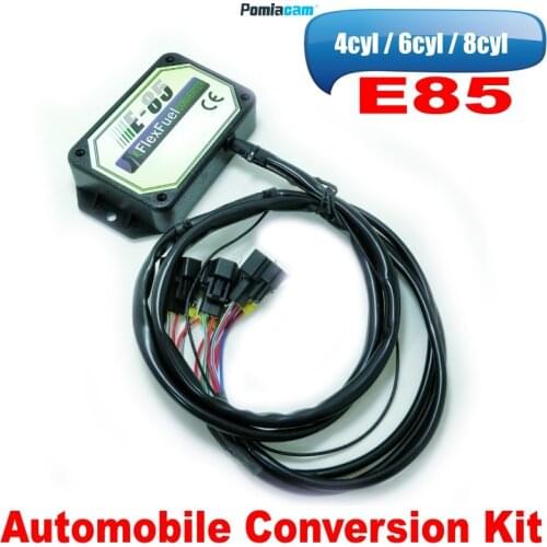 E85 4cyl 6cyl 8cyl Auto conversion kit Flex Fuel ethanol alternative fuel with Cold Start Asst.connectors available for EV1, EV6