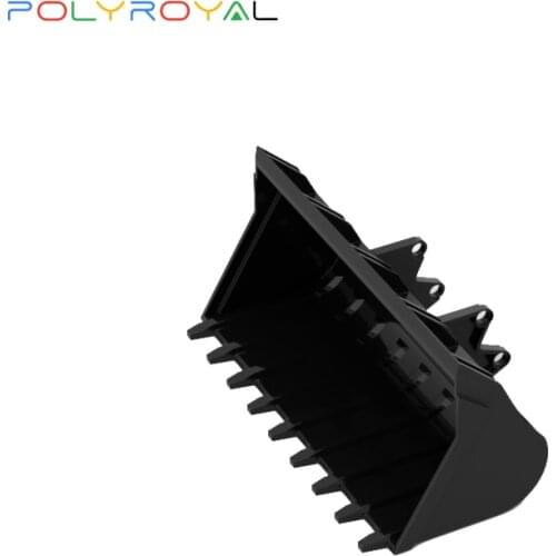 POLYROYAL Building Blocks Technology parts 10x18 large bucket black 8043 1 PCS Educational toy for children 32030