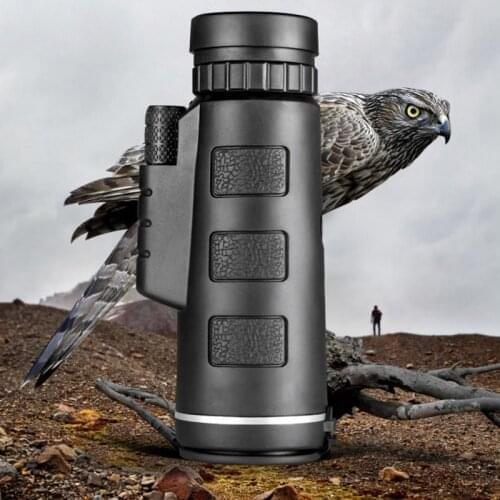 Powerful Mobile Phone Monocular Camping Telescope, 100X60 Military Telescope, Zoom HD Hunting Optical Telescope, Binoculars