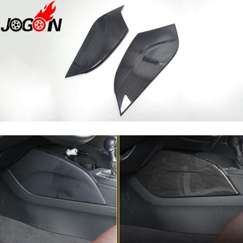 Car Central Console Gear Side Panel Sticker Trim For Audi A3 S3 RS3 8V 2013-2017 Carbon Fiber Look