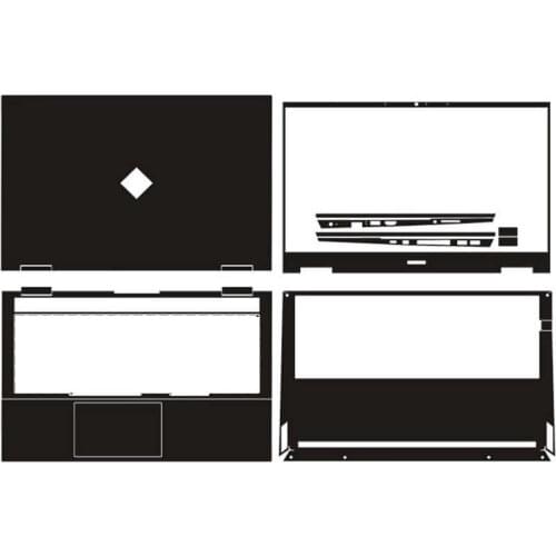KH Laptop Sticker Skin Decals Cover Protector Guard for HP OMEN 15-ek0011nw ek0002nw ek0277ng ek0023nw ek0247ng ek0010ns ek0000