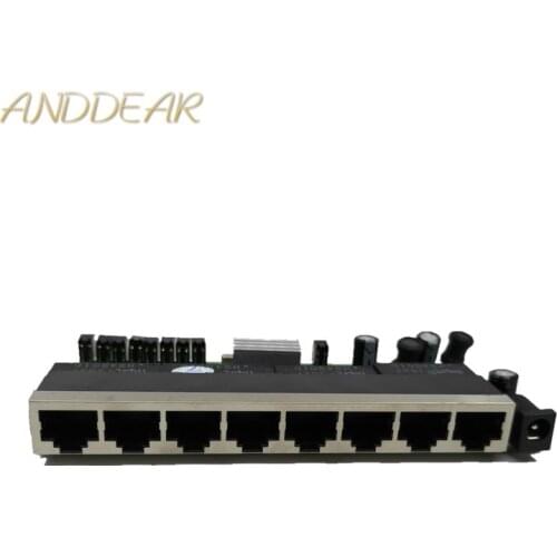 OEM New model 8 Port Gigabit Switch module Desktop RJ45 Ethernet Switch module 10/100/1000mbps Lan Hub switch module 8 portas