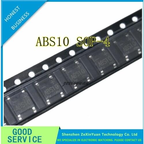 100CS ABS10 SOP-4 Rectifier bridge pile IC chip New & original
