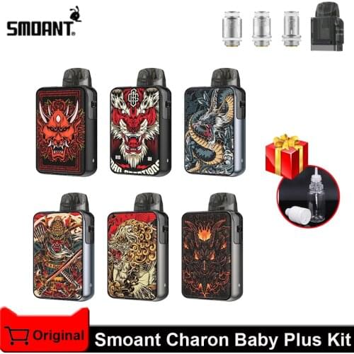New Color Smoant Charon Baby Pod Kit 750mAh vs Smoant Battlestar Baby kit