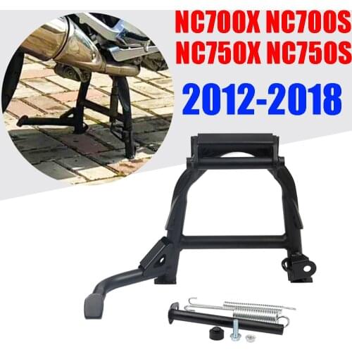 For Honda NC700X NC750X 2012-2018 Motorcycle Stand Middle Kickstand Bracket Center Central Parking Stand Firm Holder Support