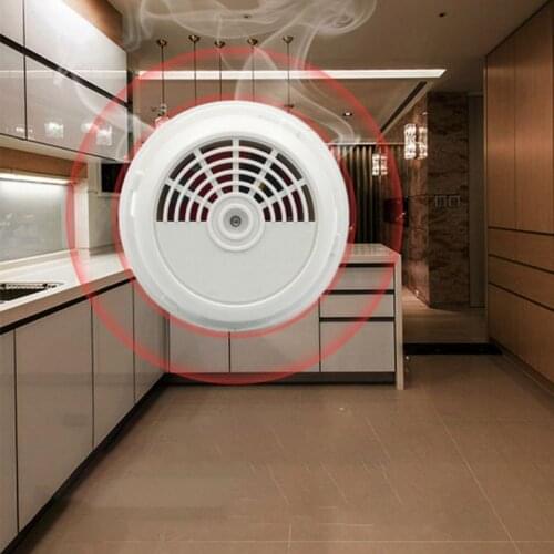 DC12V Portable Combustible Gas Leak Sensor Detector Natural Gas Alarm Warning