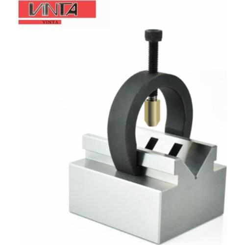 Precision fixed block fixture grinder accessories Machining center correction mandrel PV100 V-shaped attachment clips station