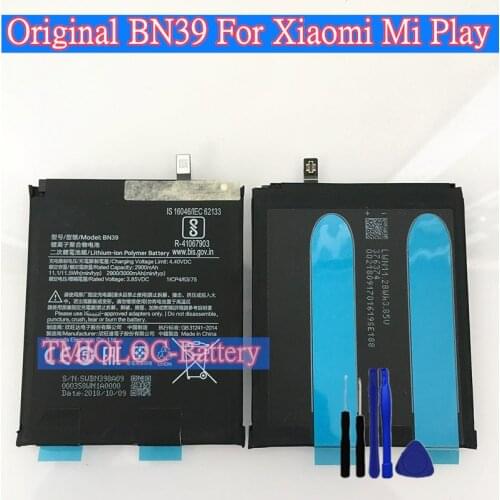 TMIOLOC Xiaomi Mi Play Batteries China