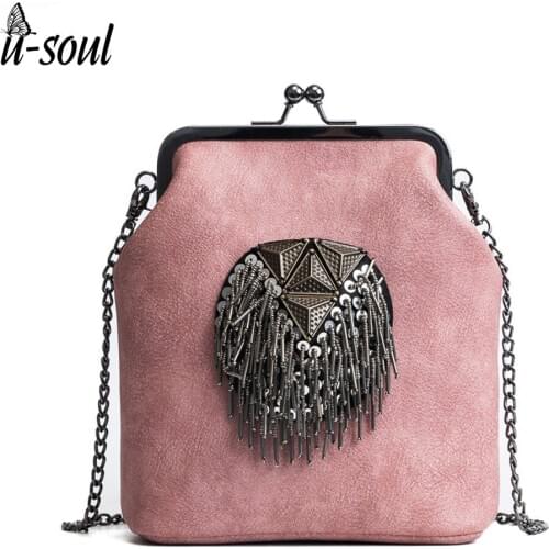 U-Soul Fringed Bags For Women