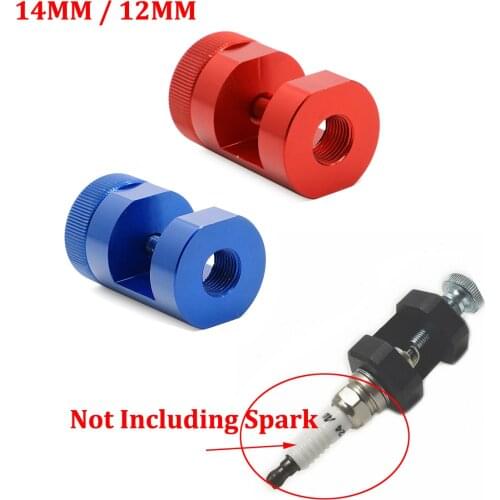 1pc Spark+Plug Billet Aluminum Precision 14MM 12MM Car Spark Plug Gap Tool Sparkplug Caliper Gapper Gapping M14 X 1.25