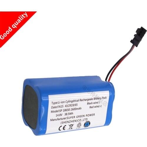 14.8V 2600mAh Li-Ion battery Rechargeable Battery for PUPPYOO V-M900R 900G robot cleaner High quality Hot sale