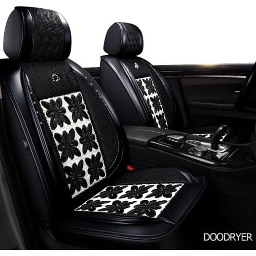 DOODRYER flax car seat covers for Ford Focus 2 3 Fushion Ranger mondeo Fiesta Edge Explore Kuga fiesta fusion car seats