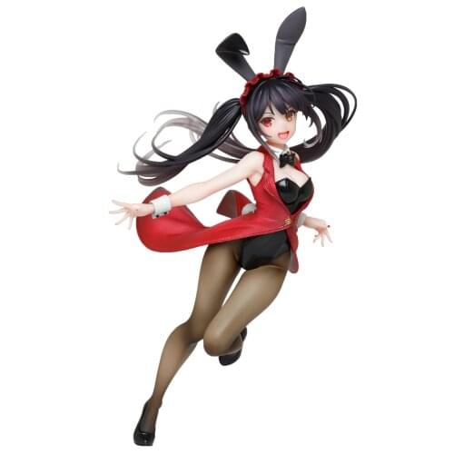 Original Taito DATE A LIVE Tokisaki Kurumi PVC Action Figure Model Toys Anime Brinquedos Figurals