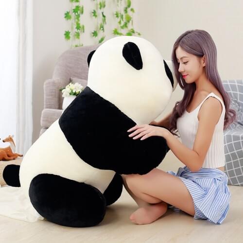 Cute Panda Simulation Stuff Animal Plush Toy Dolls Baby Girls Birthday Gifts