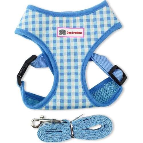 Vest-style dog chest strap summer breathable lattice pet chest strap dog rope pet supplies accessories decoration