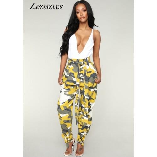 New Fashion 2021 Camouflage Printing CamouflagePant Legins Casual Legging For Women Cargo Pants Elastics Trousers traf